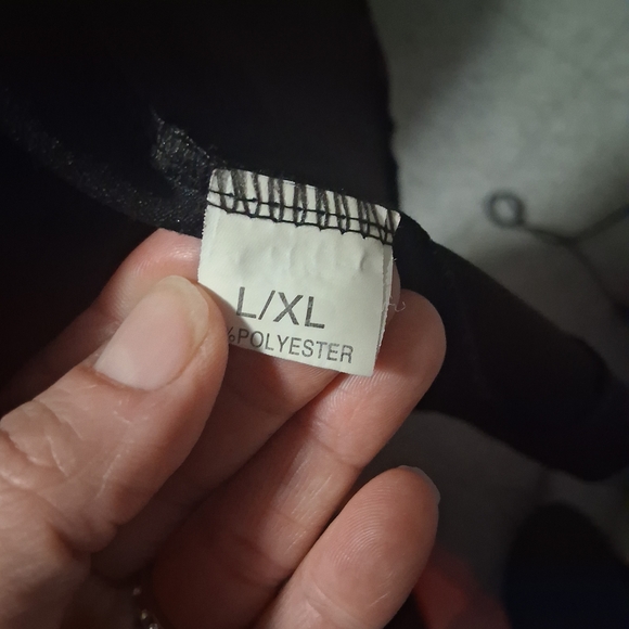 Love Black Hoodie with White Lettering - Picture 4 of 4